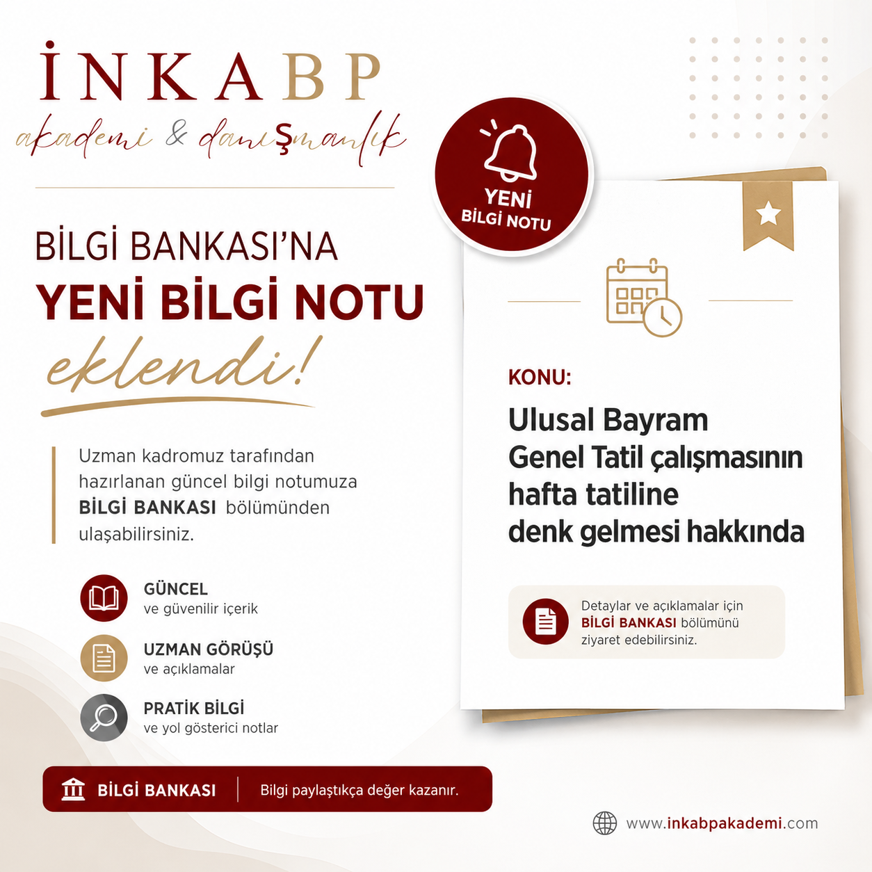 BİLGİ BANKASI